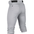 thumbnail image 3 of Pantalón de béisbol Easton RIVAL+ Knicker gris para jóvenes, tamaño mediano, 3 of 6