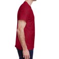 thumbnail image 2 of Jnriver Men's Short Sleeve Lightweight Heavy Cotton T-Shirt Regular-Fit Crewneck Tee for Casual Wear Gym Workout Summer Outfit - Antique Cherry Rd - XL, 2 of 3