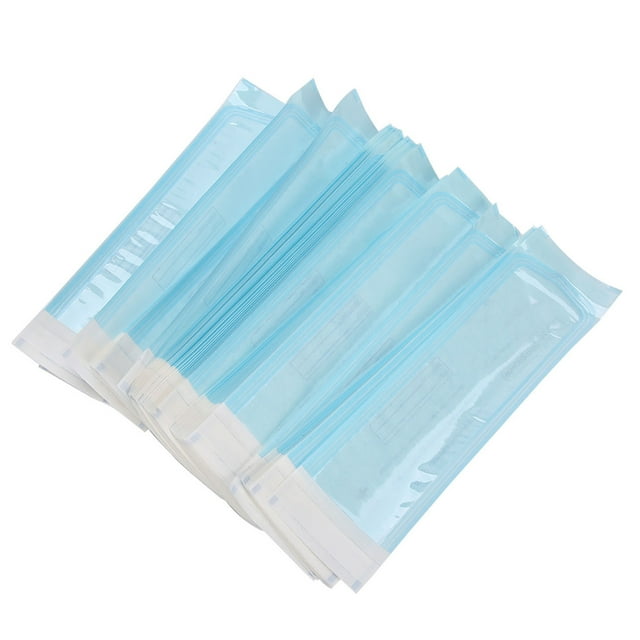 Bolsa autosellante para herramientas dentales, 200 unidades/caja, bolsa desechable con sellado para herramientas dentales, bolsa de almacenamiento para herramientas dentales, durabilidad comprobada