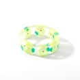 thumbnail image 3 of XZNGL Cute Acrylic Resin Rings Colorful Summer Knuckle Transparent Rings, 3 of 9