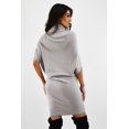 thumbnail image 3 of Vestido tejido asimétrico Roman Fashion /Juvenil, 32329 (Gris) gris EG, 3 of 5