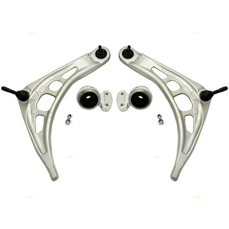 - Set of Front Lower Control Arms with Ball Joint Bushings and Retainers Kit Replacement for BMW 31126777852