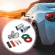 thumbnail image 3 of Terminal Negativo Borne de Batería Automóvil Kit Accesorios Acero Inoxidable Fácil Instalación Reemplazo Eficiente Adecuado para Coches Camiones, 3 of 5