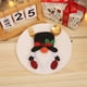 thumbnail image 1 of Christmas Restaurant Decorative Cutlery Set Color Snowman Cutlery Set Cutlery Bag, 1 of 6