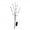 Pink, variant on LED Willow Branch Lamp with 20 Bulbs for Home Christmas Party Garden Decoration of 3V Voltage made of Iron Wire Material having a Length of 77cm Battery Powered and IP44 Waterproof
