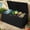 Black, variant on Uforic 110 Gallon Waterproof Outdoor Deck Box, Lockable Resin Storage Box, 2 Person Patio Storage Bench for Cushions Garden Tools Pool Supplies, Dark Gray
