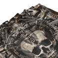 Abstract closeup of the skull Shower Curtain Waterproof Fabric Shower