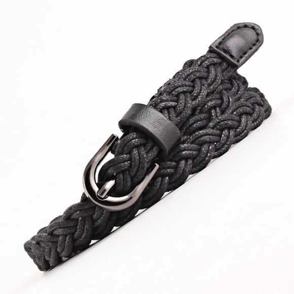 Belt Classic Vintage Wax Rope Clothing Braided Belt Women's Pin Buckle Fashion Dress Pants Hand Braided Women's Belt Belt
