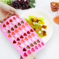 thumbnail image 4 of 55 Lattice Heart Shape Ice Tray Cute Heart Shape Mini Silicone Ice Cube Mold, 4 of 6