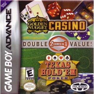 Texas Hold 'Em Poker / Golden Nugget Dual Pack (Game Boy Advance)