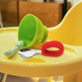 thumbnail image 3 of 1 juego de cuchara y tenedor para niños pequeños, vajilla para niños, utensilio para comer para el hogar., 3 of 6