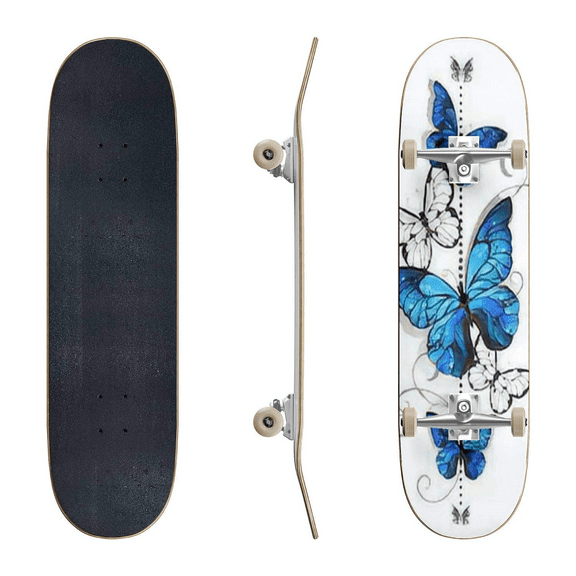 Bluenee Classic Concave Skateboard
