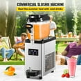 thumbnail image 2 of VEVOR Commercial Slushy Machine, 6L 705W 110V Stainless Steel Margarita Smoothie Frozen Drink Maker, Slushie Machine, 2 of 8
