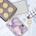 thumbnail image 5 of Yayeee Pot Holders Kitchen Heat Resistant with Pockets 7"x9.8" Cotton Oven Cooking Hot Pads, Pastel Purple Marble Pattern, 5 of 7