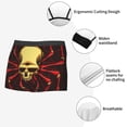 thumbnail image 3 of Naloa Red Skull Spider Mens Underwear - Boxers for Men, Mens Boxer Briefs, Classic Briefs for Men-Medium, 3 of 5