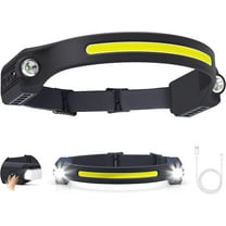 1 Pack AlpsWolf Headlamp with Rechargeable Batteries, LED Head Lamp for Camping Accessories