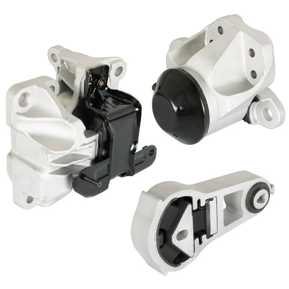 OTTULUR For Ford Explorer 2011-15 3.5L 3PCS Engine Motor Mounts & Auto. Trans. Mount Set