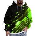 thumbnail image 3 of BiZtdJrK Men Big and Tall Graphic Hoodies Long Sleeve Drawstring Hooded Sweatshirt 3D Novelty Print Pullover Hoodies Casual Stylish Sweatshirts Sales Today Clearance Women Khaki M, 3 of 6
