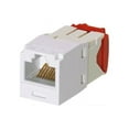 thumbnail image 3 of Panduit CJ5E88TGWH Category-5E 8-Wire TG-Style Jack Module, White, 3 of 6