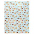 thumbnail image 2 of Christmas Decorations OutdoorBlanketCozy Plush Embossed Bows Throw All Ages Christmas Throws Flannel Blanket Cover For All Seasonspolyester blanket, 2 of 7