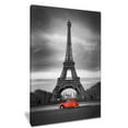 thumbnail image 1 of Design Art - Eiffel et Vieille Voiture Rouge, 1 of 2