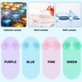 thumbnail image 2 of MOUNTCLIM 12 Pack Contact Lens Case, Colorfu Contact Lens Cases Bulk Clear Leak Proof Contact Cases Box Holder Container for Travel Daily Home Storage Kit, 2 of 7