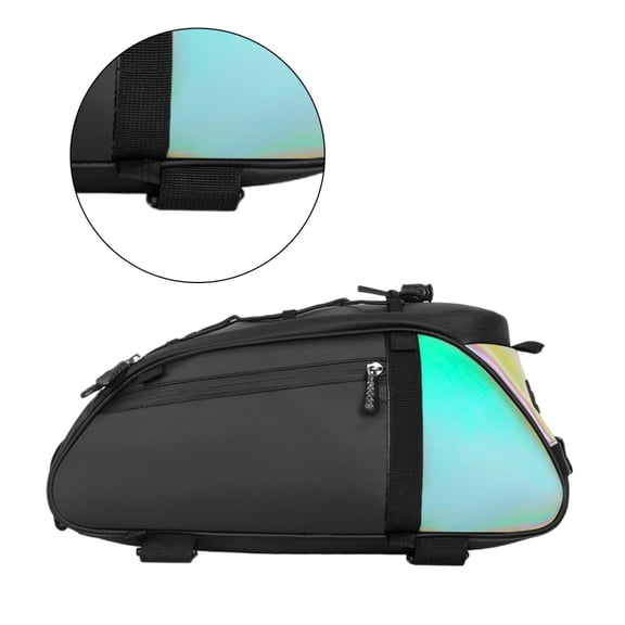 ZPAQI Bikes Trunk Panniers Saddle Carriers with Reflectors Bikes Bag