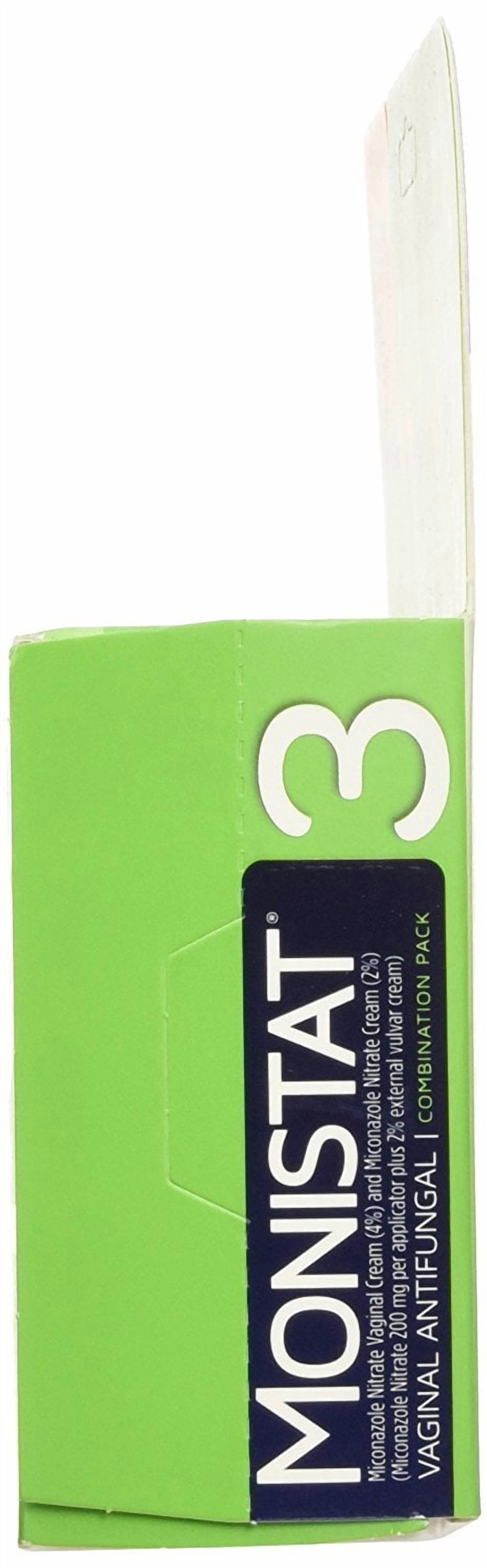 Monistat 3-Day Yeast Infection Treatment | Prefilled Applicators + Itch Cream