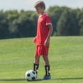 thumbnail image 5 of Calcetines de fútbol antideslizantes con ventosa redonda de silicona Calcetín de entrenamiento deportivo (negro), 5 of 5