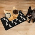 thumbnail image 3 of Funny Poodle Dog Bowl Mat,Non Slip Dog Placemats Feeding Floor Mat for Food and Water, 3 of 6