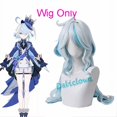 thumbnail image 3 of Disfraz de Cosplay de GenshinImpact Focalors Furina, vestido de Cosplay de Focalors, peluca, zapatos, sombrero, traje encantador, atuendo de Furina, Comic Con de Halloween, 3 of 5