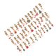 thumbnail image 4 of Linda bobina para rastas, 38 piezas, accesorios navideños para rastas, accesorios para rastas de aleación, bobina para el cabello de aleación, funcionamiento suave, 4 of 12