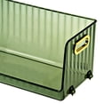thumbnail image 2 of Cesta organizadora multiusos para almacenamiento, cesta de mesa apilable Verde transparente, 2 of 3