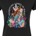 thumbnail image 3 of Disney - Adventure Comes In Waves - Juniors Fitted Graphic T-Shirt, 3 of 5