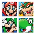 thumbnail image 1 of Set Nintendo Super Mario Bros 4 Cuadros En Tela Canvas Listos Para Colgar Tintas No Toxicas, 1 of 4