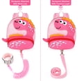 thumbnail image 4 of Mochila con arnés para niños pequeños Accmor Cute Dinosaur con correa de 1 a 3 años, 4 of 8