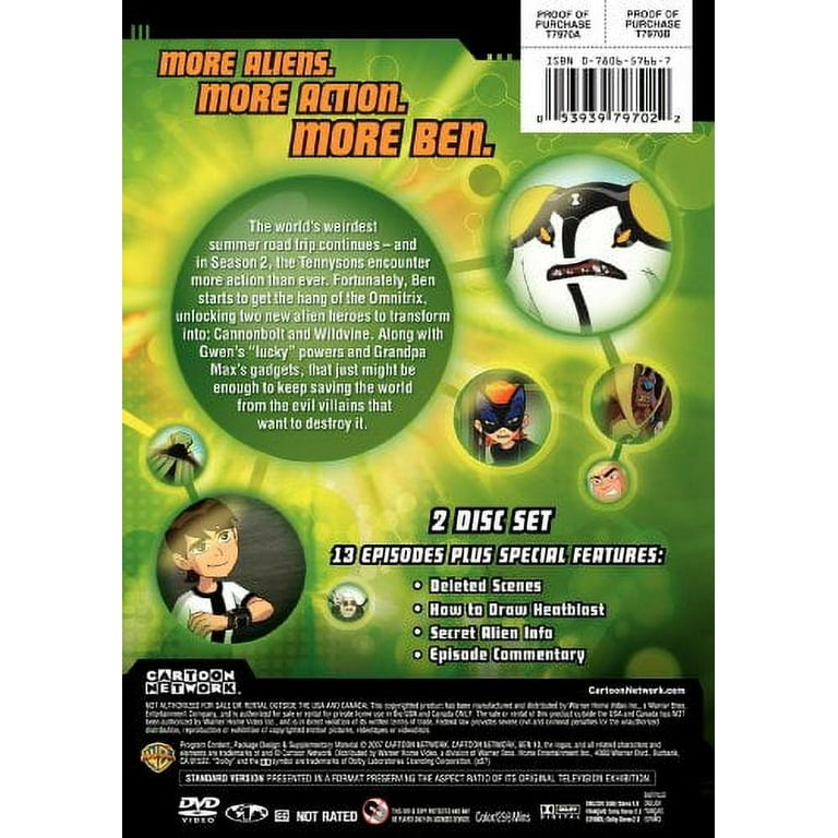 Ben 10: Alien Force 11, Ben 10 Alien Force Seasons 1-5 DVD …