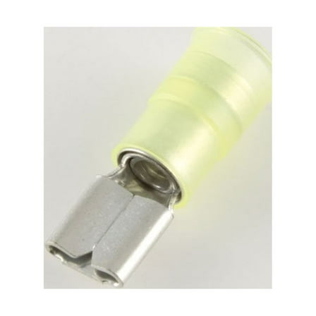 12-10  Ga. 0.250" Female Nylon-Insulated Quick-Disconnect Terminals - (pack of 50)