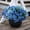 Blue, variant on Artificial Flowers for Outdoors, 6 Bundles Artificial Plants & Flowers Outdoor, UV Resistant Faux Flowers Outdoor Fake Flowers for Outside Porch Window Box Decoration