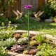 thumbnail image 3 of Drinker Feeder Flower Shape Water Feeder Metal Garden Stake For Outdoor Small, 3 of 5