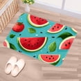 thumbnail image 5 of Watermelon Polyester Non-Slip Machine Washable Chair Rugs Office Mat Area Rugs Bath Rug, 5 of 6