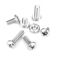 thumbnail image 4 of Kit d'Assortiment de Vis de Machine, 140 Pcs 10-32 304 Écrous et Boulons en Acier Inoxydable Kit de Vis de Tête de Poêle Ensemble d'Assortiments, 4 of 7