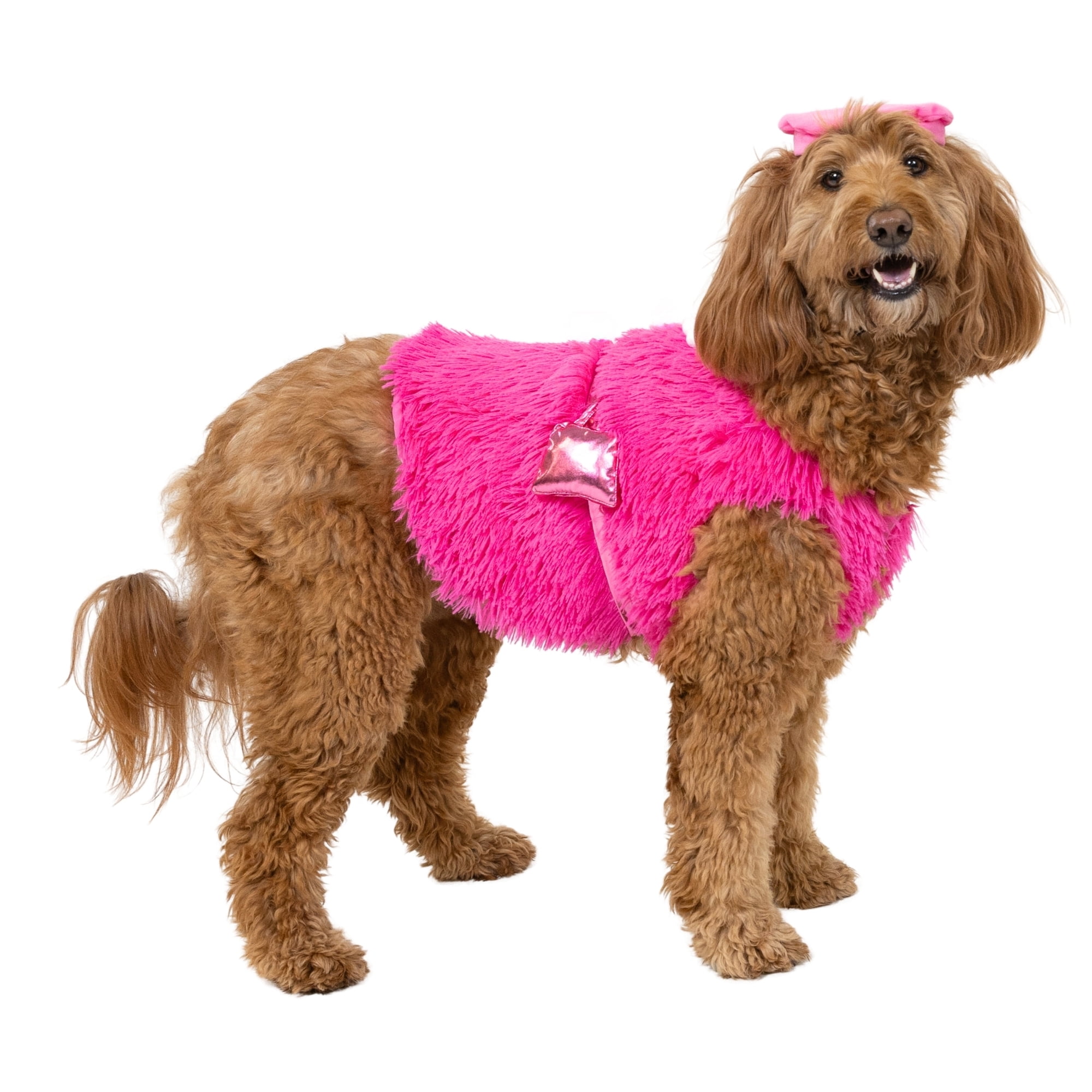 Vibrant Life Halloween Costume for Dogs, Paw-risian, Pink, Medium