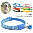 thumbnail image 4 of Visland 12Pcs/Set Reflective Pet Collar,Soft Comfortable PP Pet Collar Adjustable for Small Dogs Cats, 4 of 8