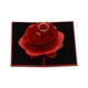 thumbnail image 3 of Jumpingount Caja de anillo, caja de joyería con flor de rombo rosa, giratoria, suave, a prueba de polvo, hecha a mano, accesorio de soporte exquisito, Ropa, zapatos y accesorios Miscelánea Negro Jumpingount AP016091-02, 3 of 6