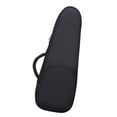 thumbnail image 2 of MERIGLARE Ukulele Case Concert Portable Waterproof Padded Conventional Instrument Case Black, 2 of 9