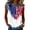 Z52White, variant on Tank Tops for Women Diagonal Stripe Star Round Neck Sleeveless Shirts Casual Loose Fit Trendy Patriotic Camisole Blouse Sky Blue 3XL