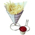 thumbnail image 1 of tumgatte Support à Chips Bol à Frites Métal Noir Support de Frites en Métal jusqu'à 60 % de Réduction, 1 of 6