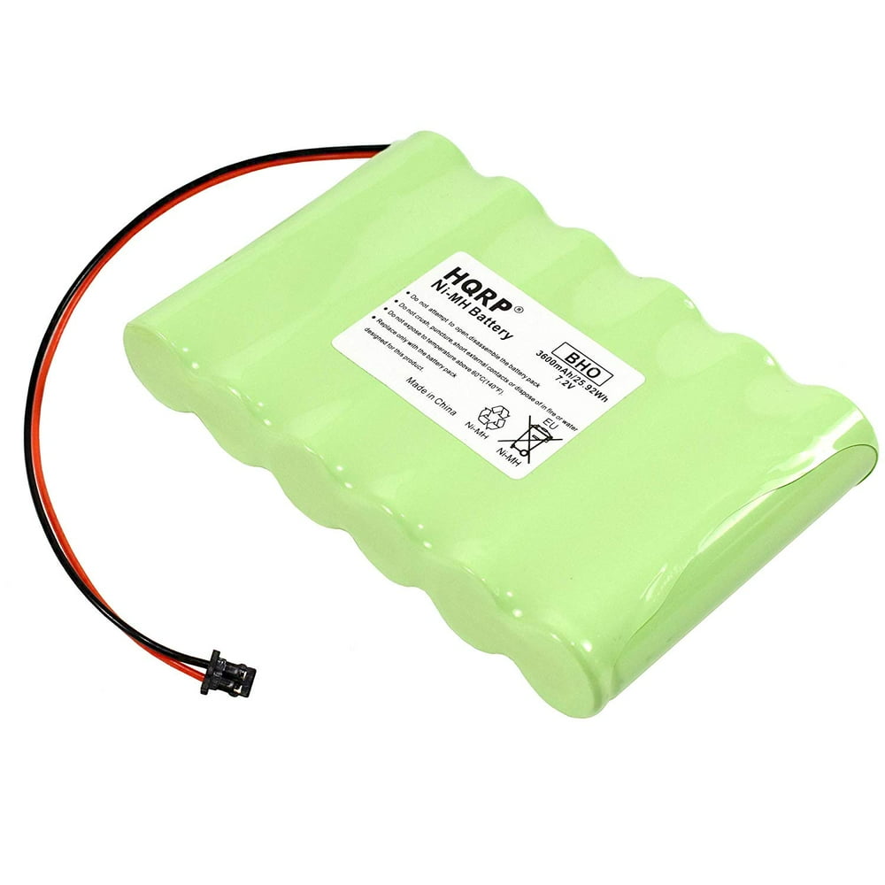 HQRP 7.2V Battery for DSC IMPASSA SCW9057 SelfContained 2Way Wireless Security System Alarm