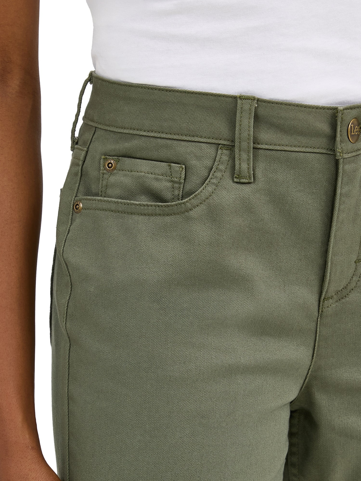Lee® Women's Mid Rise 5" Cuffed Short, Sizes 4-20
